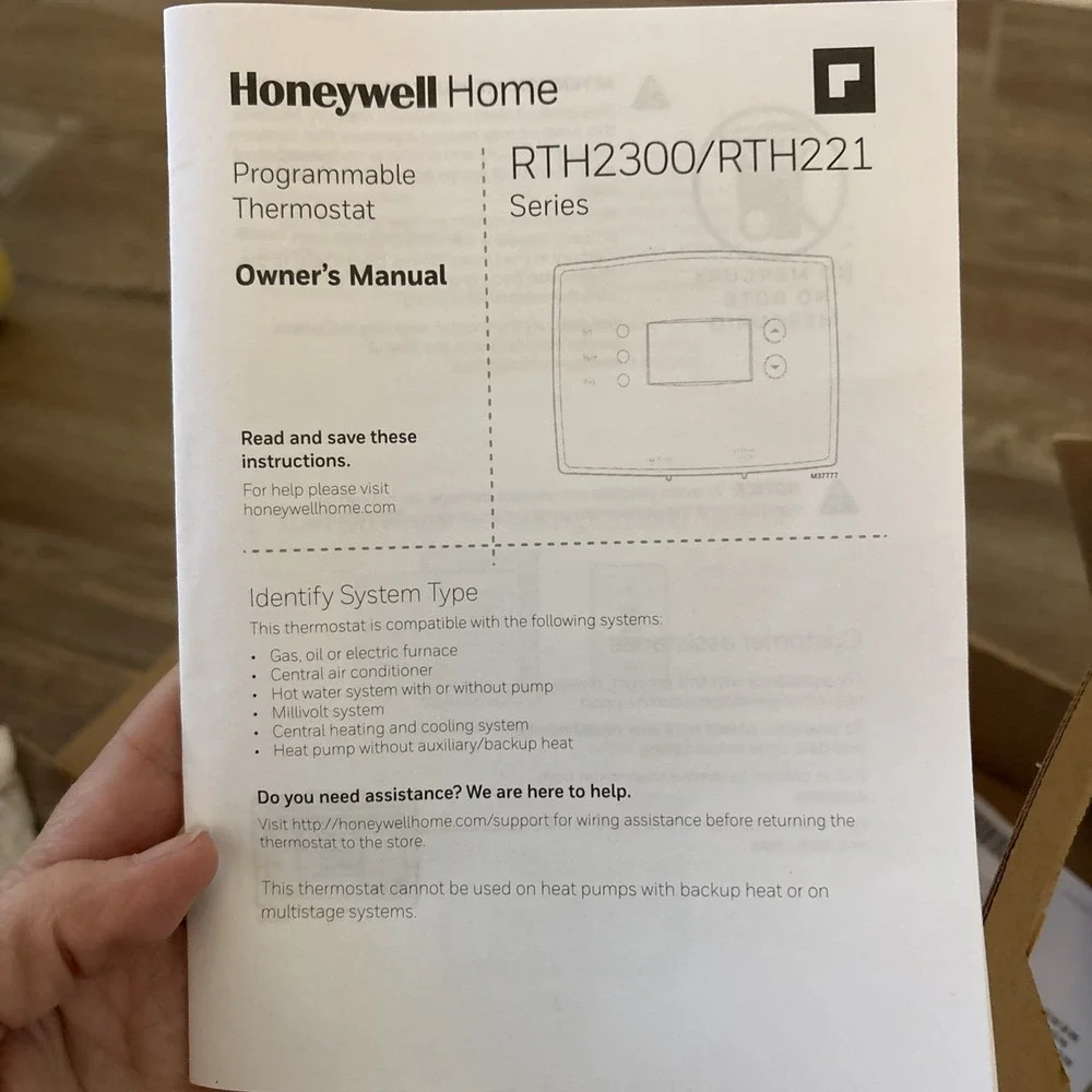 Honeywell‎ 7-Day Programmable Thermostat